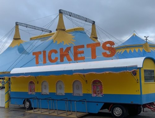 Circuskasse öffnet ab  9. Dezember